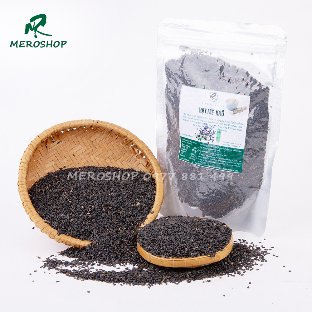 250GRAM MÈ ĐEN HẠT SỐNG KHÔ
