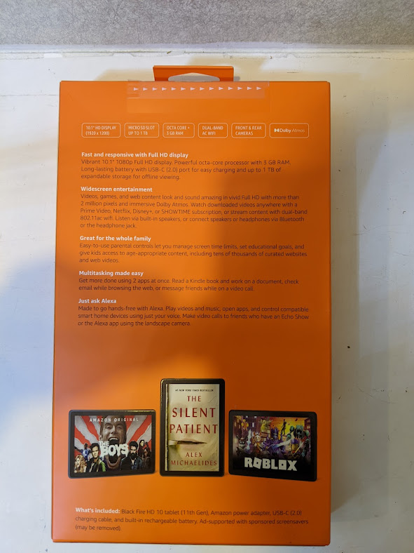 Máy tính bảng Amazon Fire HD 10 / HD 10 Plus Model 2021 gen 11