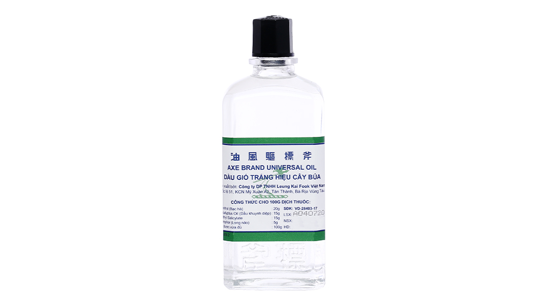 DẦU GIÓ TRẮNG HIỆU CÂY BÚA 56ML