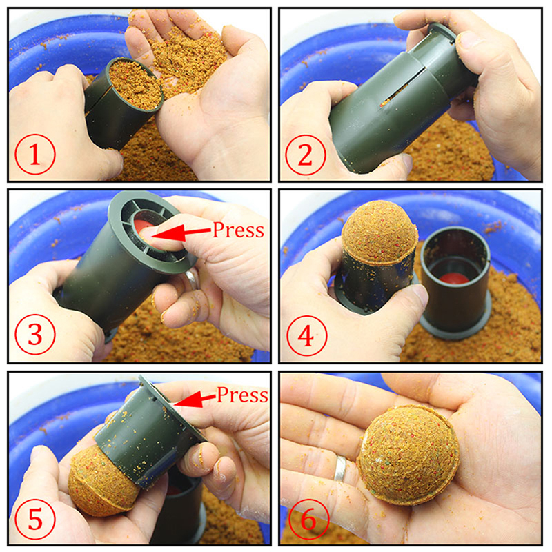 KUVN runtian Carp Bait Up Carp Fishing Bait Rolling Table for Carp Rig Method Feeder Tackle