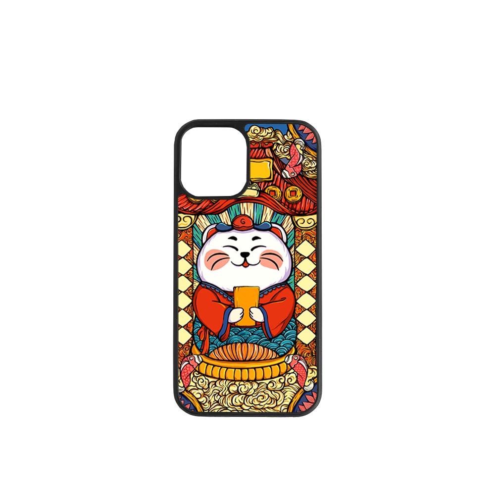Ốp lưng điện thoại iphone unique case mèo thần tài tet037