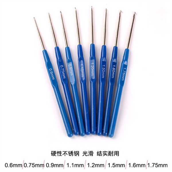 Kim móc ren cán nhựa 8 size