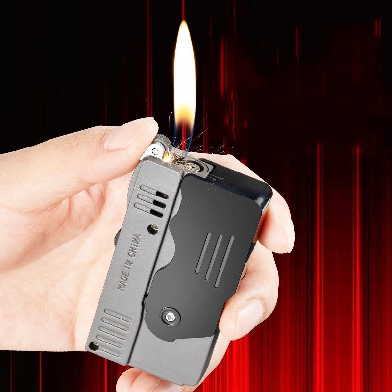 BẬT LỬA 2IN1 2 LỬA (LỬA NGỌN VÀ LỬA HOẢ TIỄN) - (XÀI GAS)