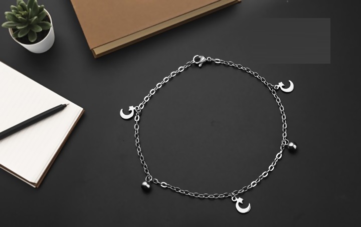 Lắc chân inox titan siêu phẩm LC10
