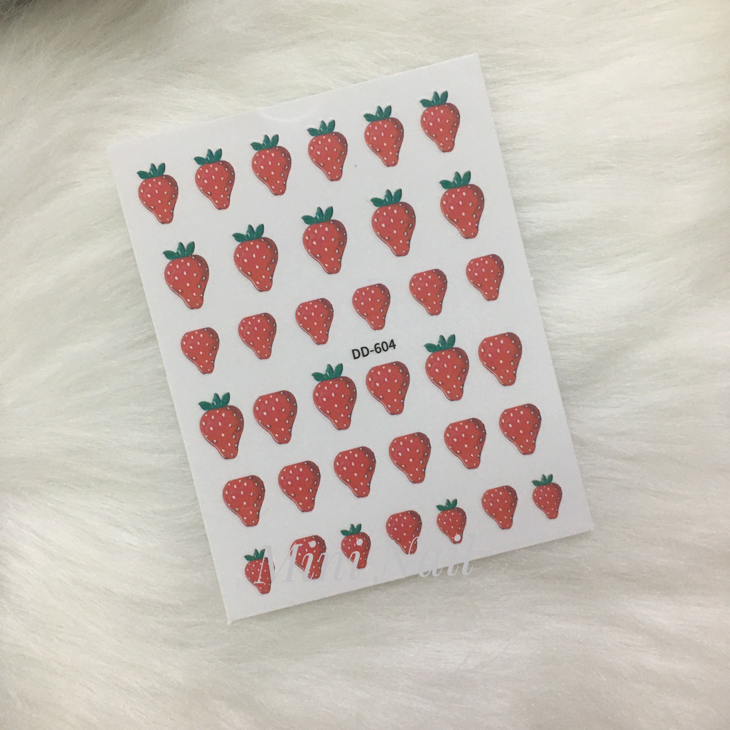 Sticker nail dán móng tay hình quả