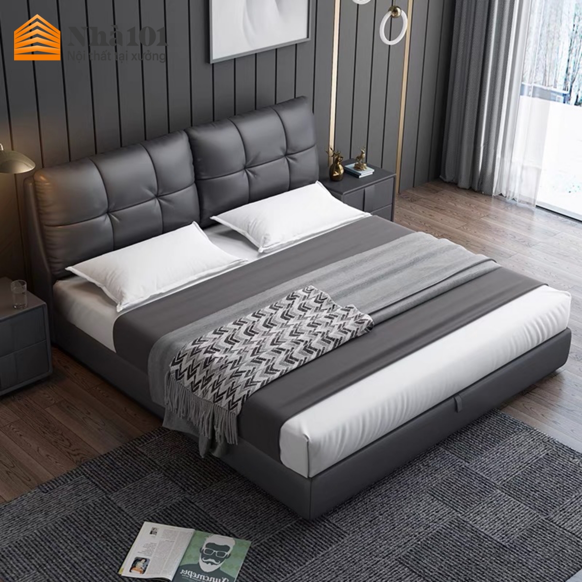 Giường Ngủ Happy T3 Nhà 101
