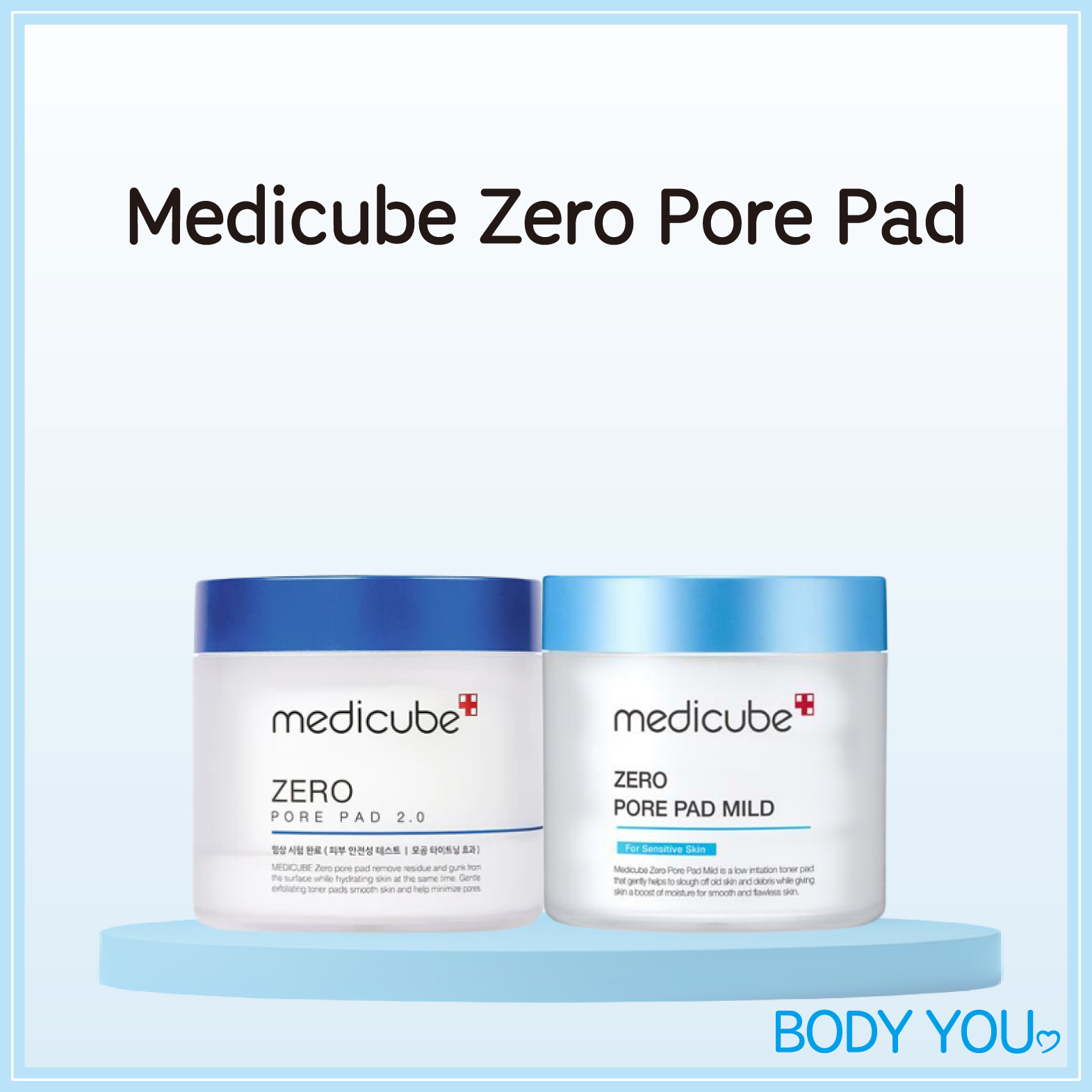 Medicube Zero Pore Pads 2.0 - Dual-Textured Facial  
