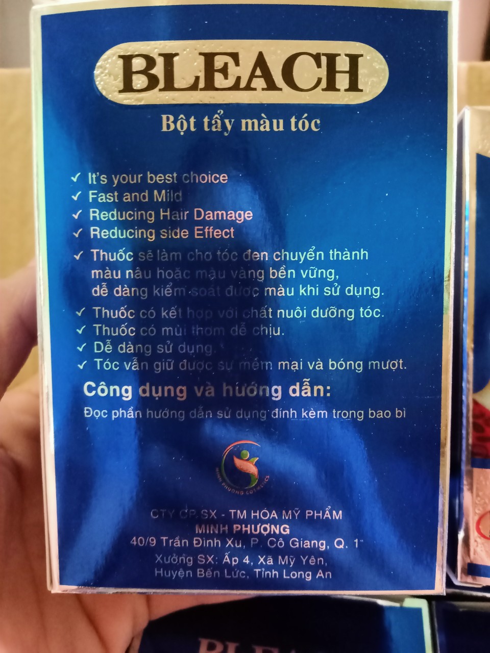 Bột Tẩy Màu Tóc BLEACH Minh Phượng