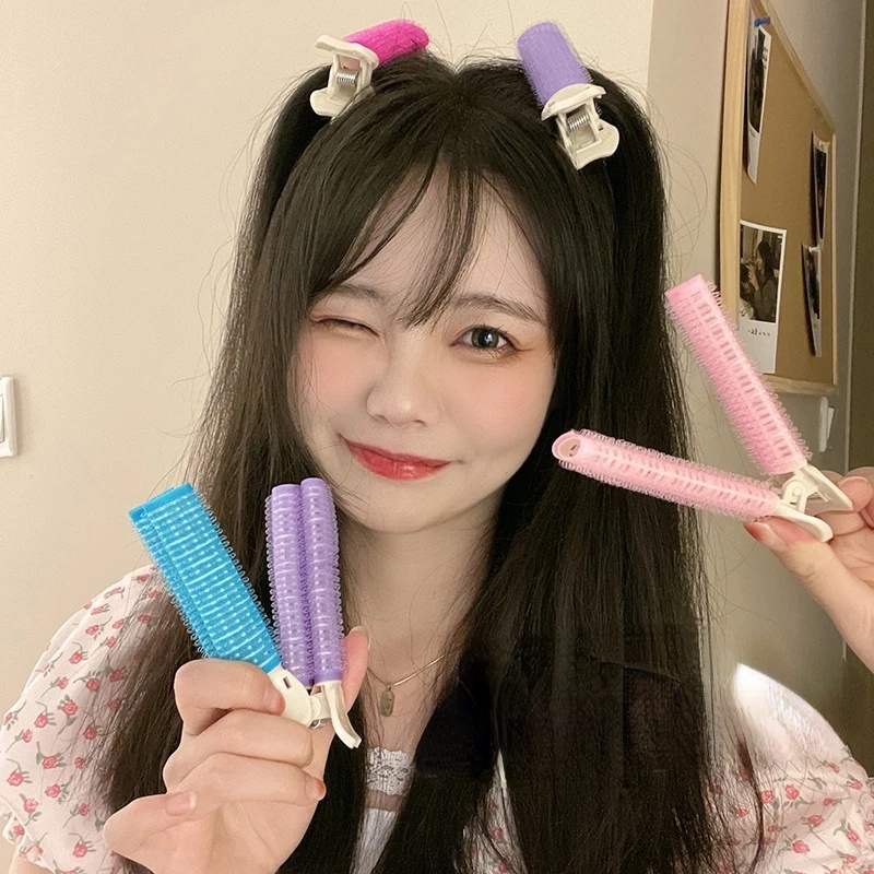 Lô Uốn Tóc Mái Tự Dính Tạo Kiểu Tóc Thời Trang Cho Nữ