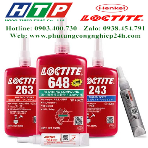 Thông tin kỹ thuật keo loctite 243 - 50ml
