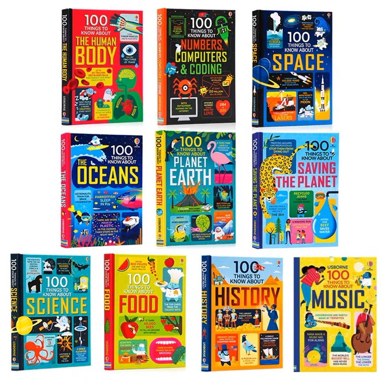 SG]（11 books set ）Usborne 100 Things to Know about Children's