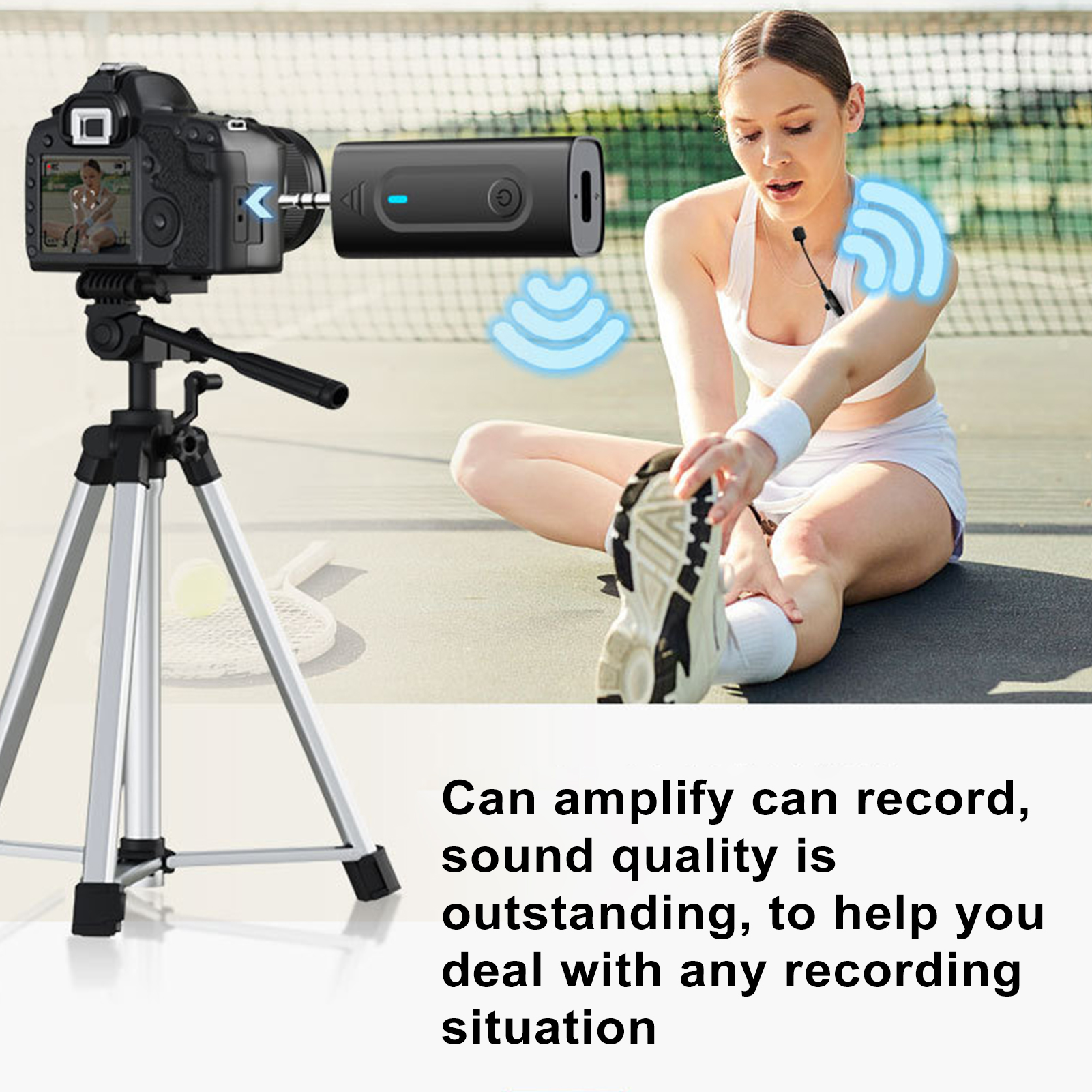 Wireless Microphone Handheld Microphone 2.4g Wireless Headset Microphone Sweatproof Noise Reduction Long Battery Life Ideal for Teaching Presentations and Laptop Speakers Plug and Play Mini Mic