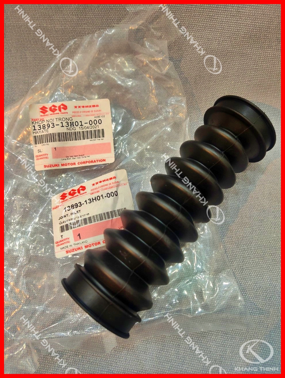 ỐNG GIÓ PÔ E SUZUKI HAYATE - IMPULSE 125