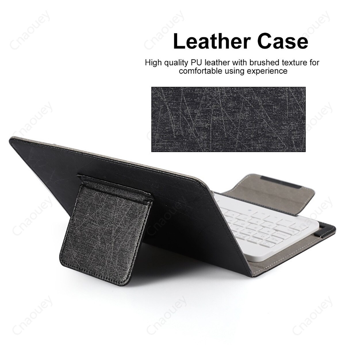 Keyboard Case for 7 8 9 10.1 inch Universal Tablet PU Leather Tablet Stand Cover for Android iPad Samsung Huawei Lenovo Funda