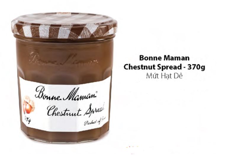 Mứt quả các vị Bonne Maman 370g (10 vị)