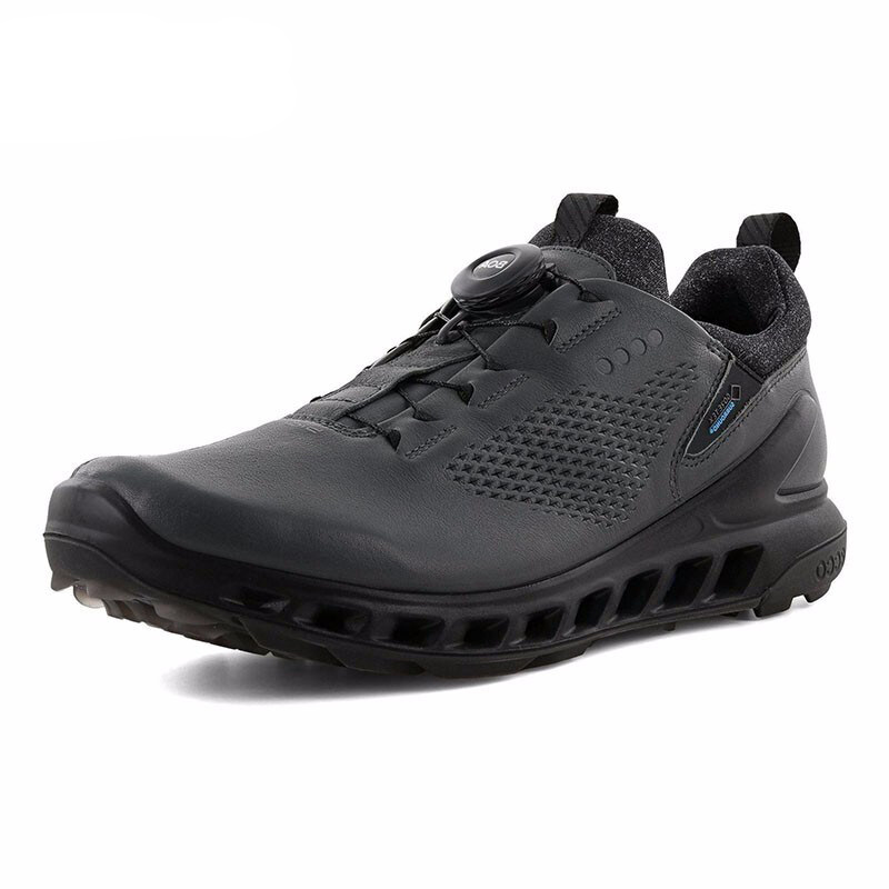 Premium Quality Men's Golf Shoe - BOA Knob Locking System and Comfortable Leather Material