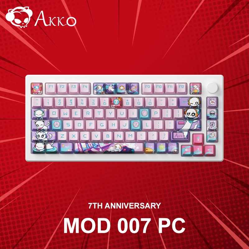คีย์บอร์ด Akko 7th Anniversary MOD 007 PC (ภาษาอังกฤษ) ประกันศูนย์
