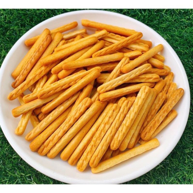 Bánh quy đũa mặn ngọt - 100g dùng thử - bánh que củi ăn vặt ngon