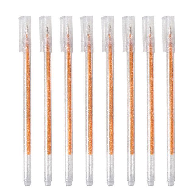 %E3%80%90The%20Quiet%20Page%E3%80%918pcs/set%20Colors%20Kawaii%20Glitter%20Gel%20Pen%20Cute%20Colored%20Drawing%20Pen%20Highlighter%20Marker%20For%20Girl%20Kids%20Diy%20School%20Art%20Stationery%20-%20Image%202