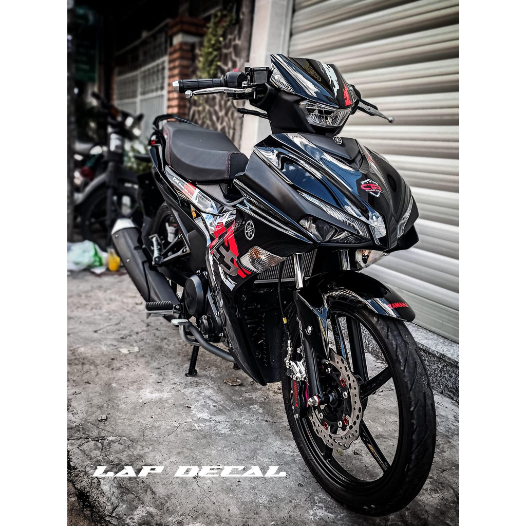 Tem rời Exciter 155 - Mẫu Y16ZR Special đỏ đen