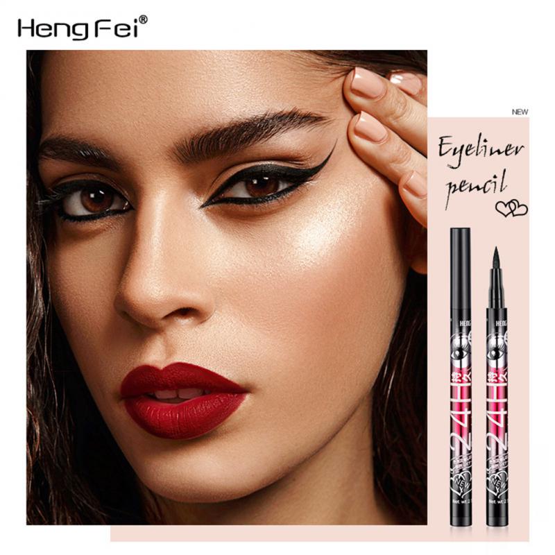 Eyeliner Pencil 36H Black Liquid Eyeliner Waterproof Liquid Eye Liner Pen Long-Lasting Quick-Dry No Blooming Cosmetics Tool. 