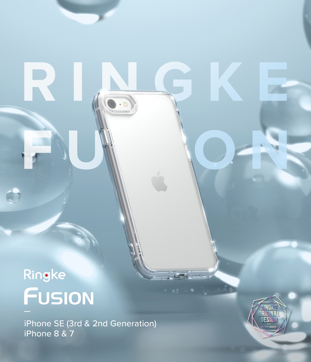 Ốp Lưng iPhone SE 2022/SE 2020/8/7 - Ringke Fusion