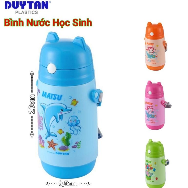 Bình nước học sinh giữ nhiệt (Duy Tân) 400ML