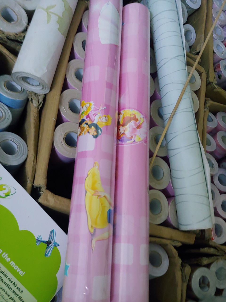 10M giấy dán tường hình công chúa ELSA