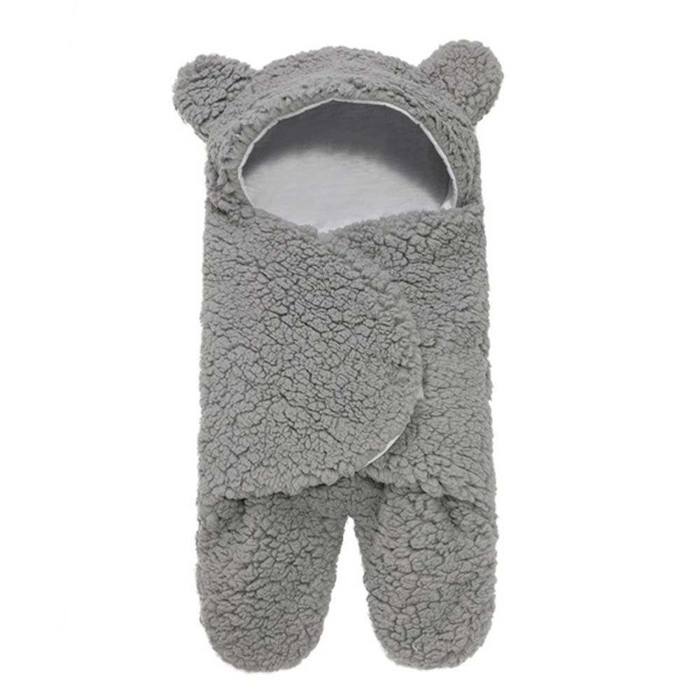 JECAE Soft Winter Cotton Flannel Baby Bedding Infant Sleeping Bag Sleepsack Wrap Blankets Baby Swaddle