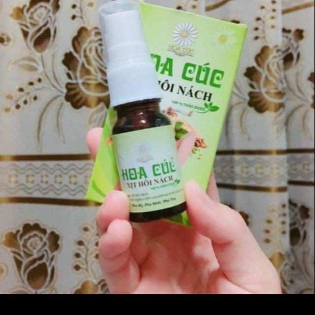 Xịt Khử Mùi Cơ Thể Hoa Cúc - Mẫu mới
