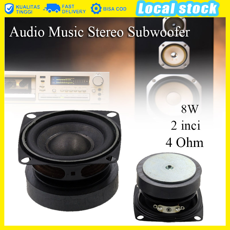 Subwoofer best sale 2 inch