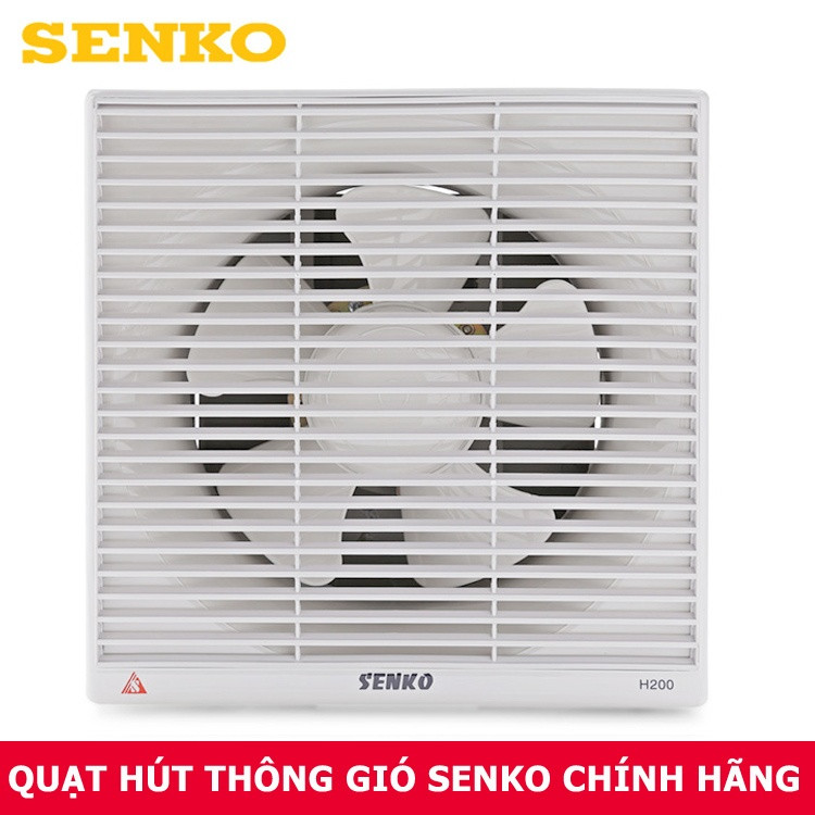 QUẠT HÚT THÔNG GIÓ HAI CHIỀU SENKO H200