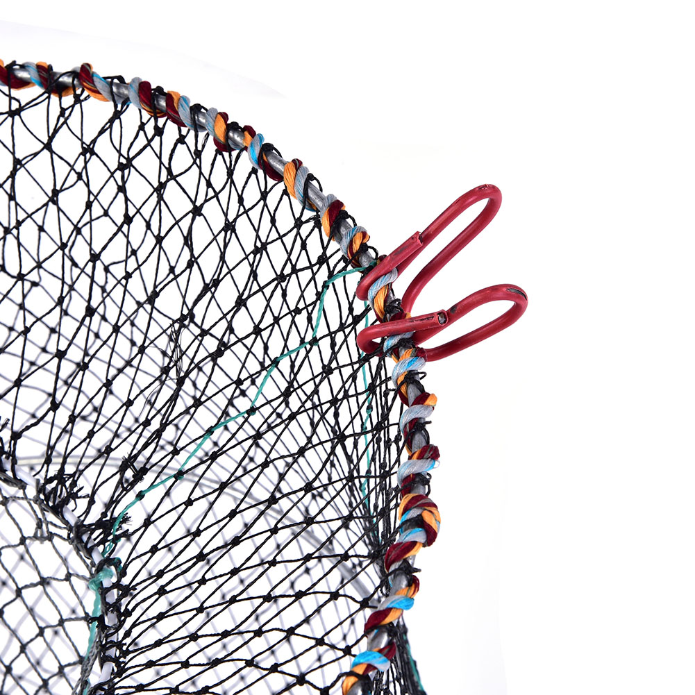 Fish Trap Cage Folded Fishing Cast Net Shrimp Crayfish Crab Baits Cast Cage