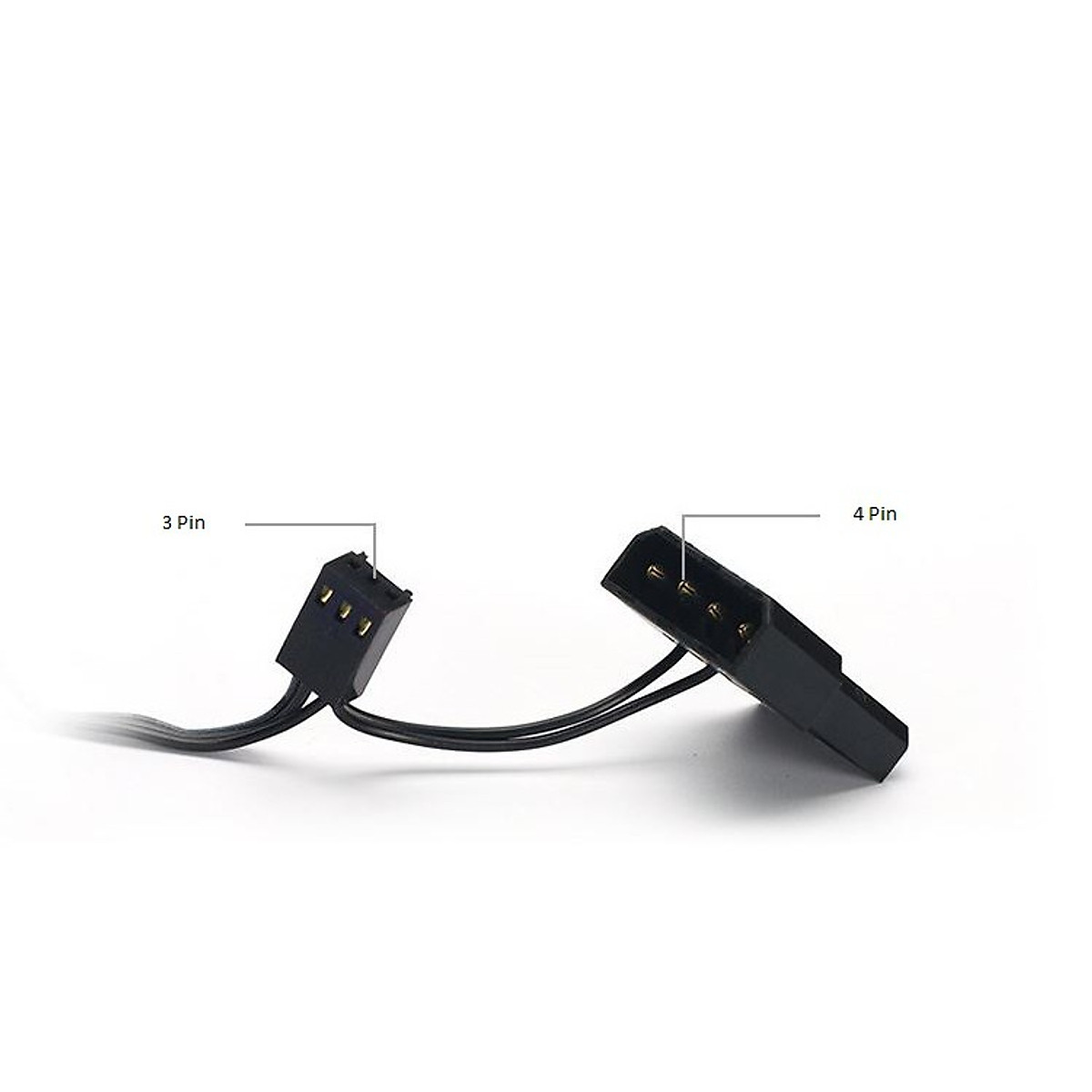 Quạt tản nhiệt Fan led Double Ring 7 màu