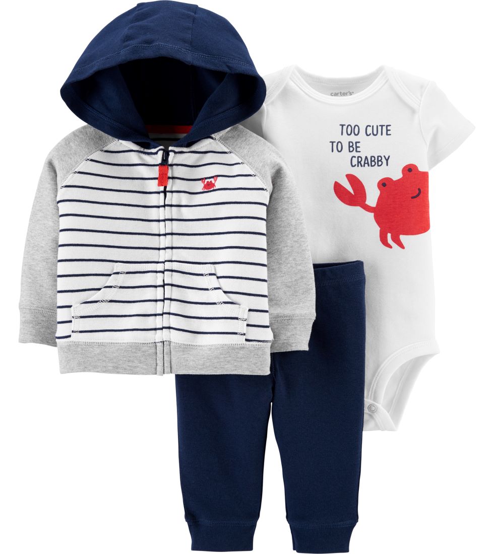carter's crab outfit