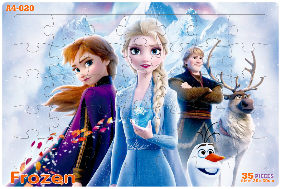 Tranh ghép hình 35 mảnh / frozen
