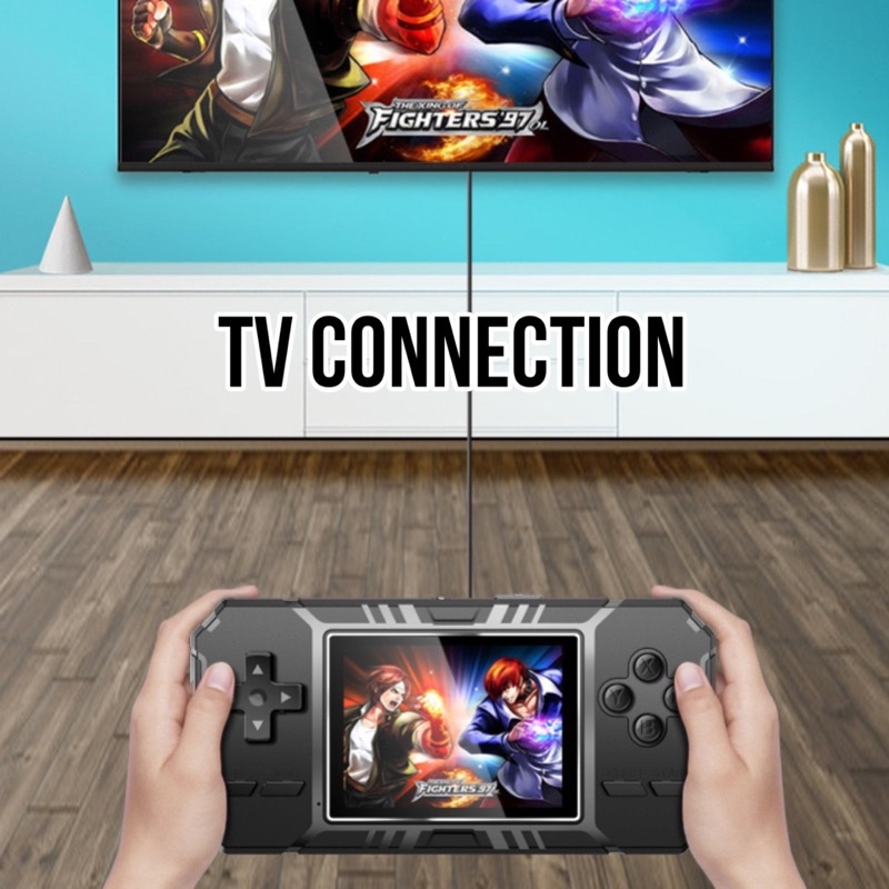 【Inventory ready 】♥ Free shipping+COD ♥Sup portable player retro mini game console Gameboy handheld game console 520 classic games