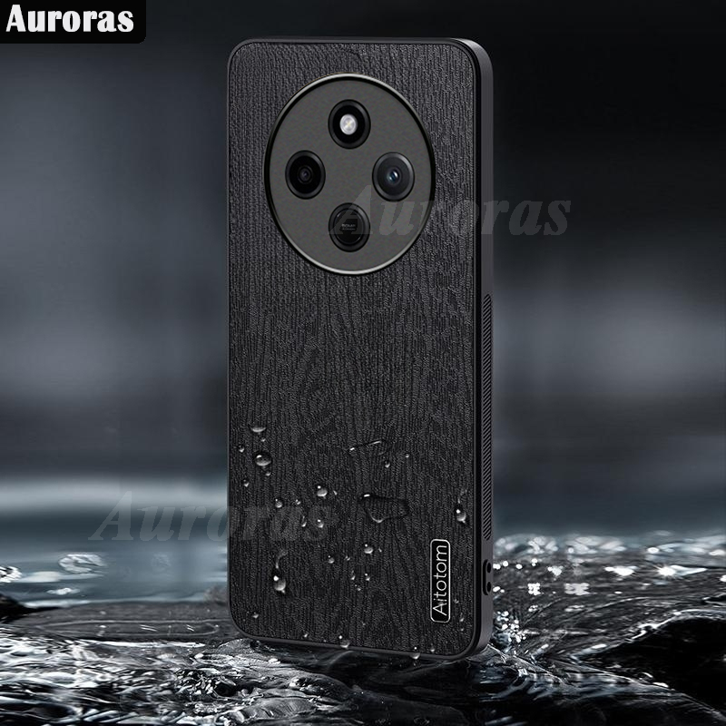 For Xiaomi Poco C75 Phone Case Tree Wooden Pattern Soft Frame Ultra Thin Fashional Cover for Xiaomi Poco C75 Cover Casing HP.