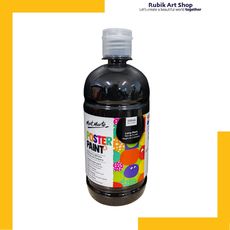 [Rubik Art] Màu Poster Paint Mont Marte 500ml
