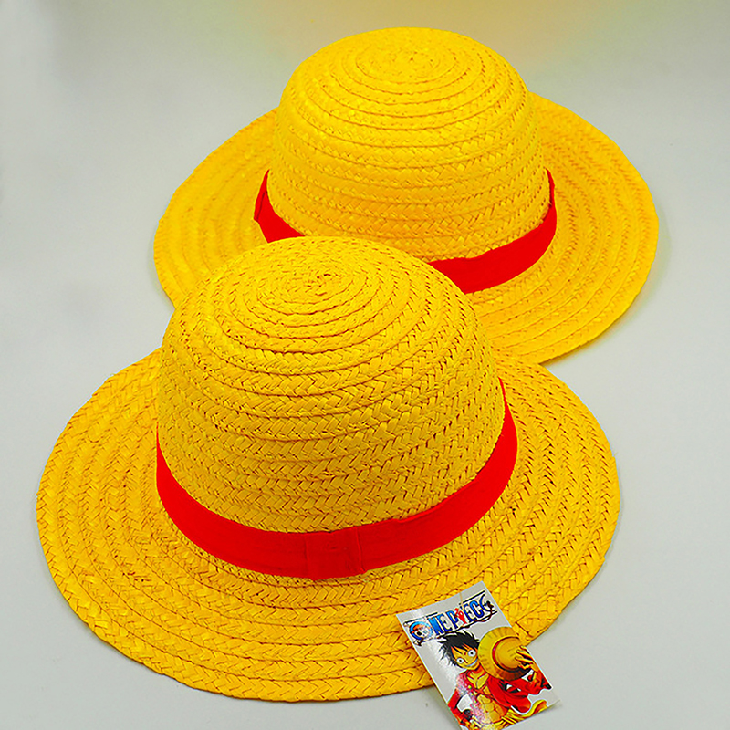 Luffy%20Anime%20Peripheral%20Straw%20Hat%20Group%20Two-dimensional%20Anime%20Original%20Hat%20Sunshade%20Sunscreen%20Best%20Birthday%20Gift%20XINYAN%20-%20Image%202