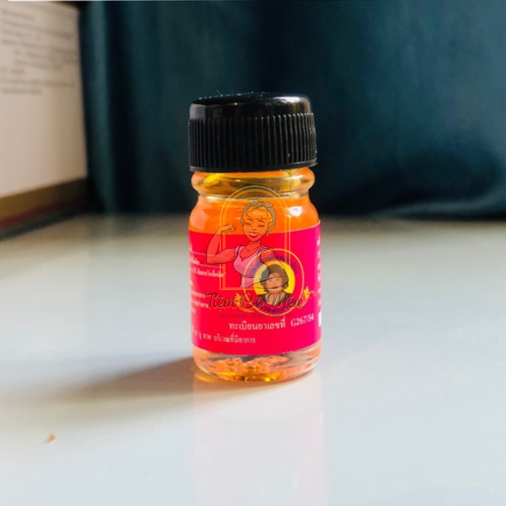 Dầu Gió Bà Mập (Dầu Gió Hoa Hồng - Dầu Bà Mập Thái Lan) - 3ml&23ml - Đủ Mùi