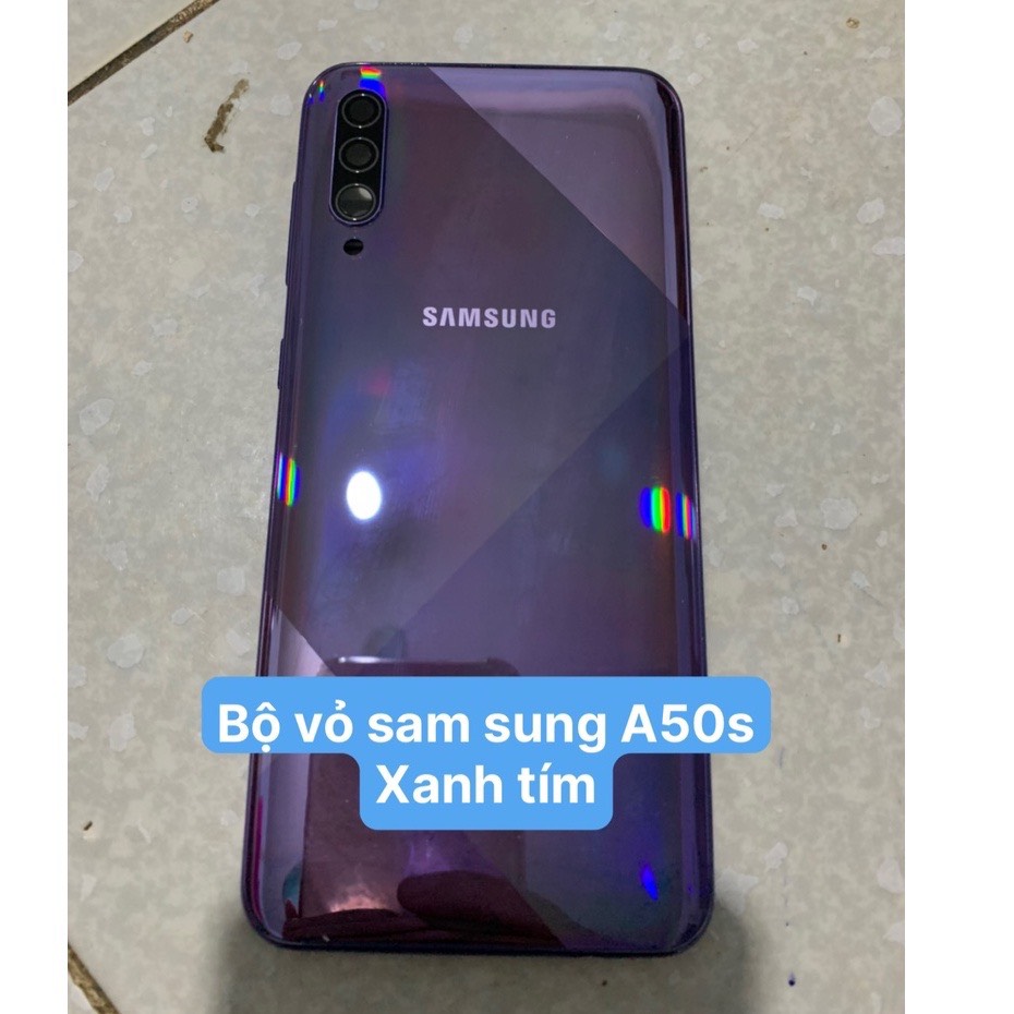 bộ vỏ zin hãng sam sung a50s full đồ kèm(kính camera ,lưng,sườn,phím bấm)