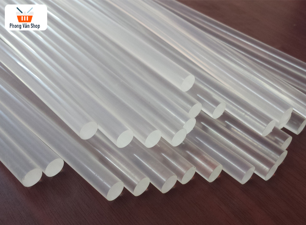 10 keo nến silicon - lớn 11mm - nhỏ 7mm - dài 25cm