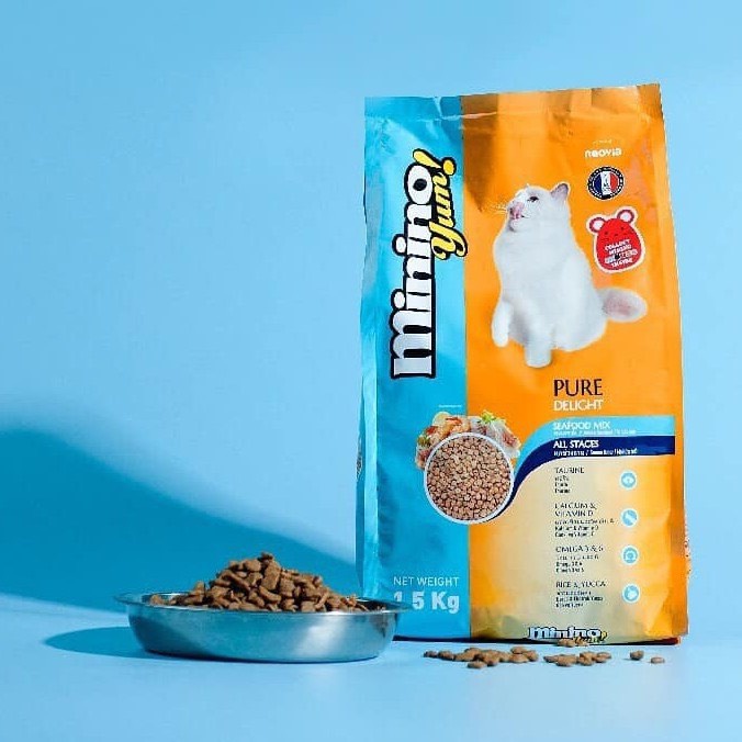 Thức Ăn Hạt Cho Mèo Minino Yum 350g