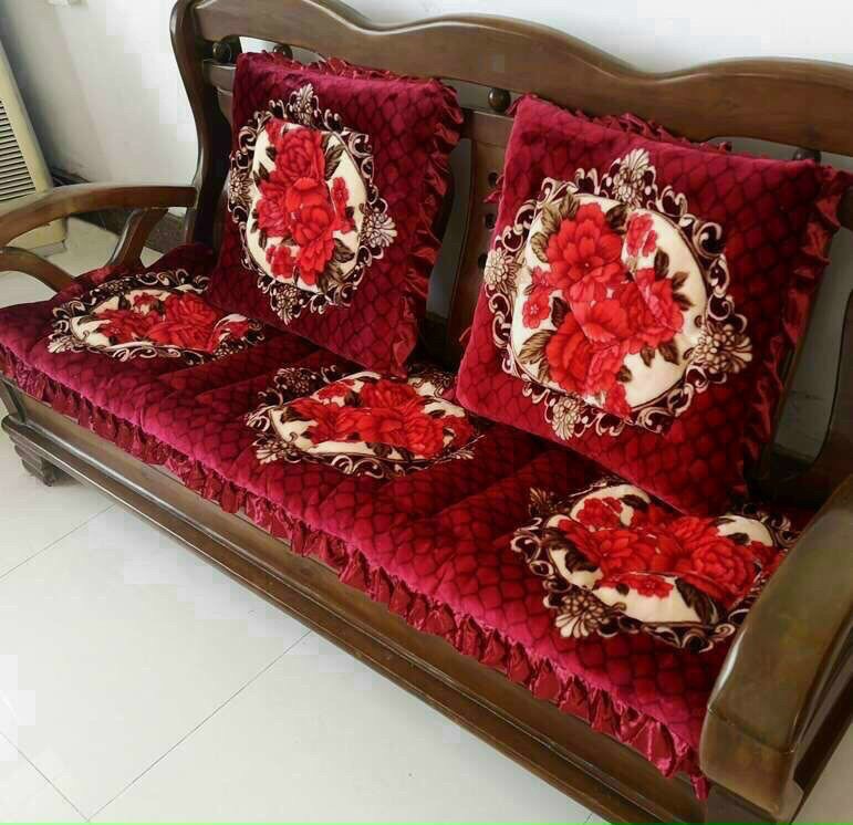 [TẶNG 01 đôi tất nam hoặc nữ)] thảm trải ghế, nệm lót ghế gỗ, nệm lót ghế sofa kt 55 x 170cm và 55 x 190cm