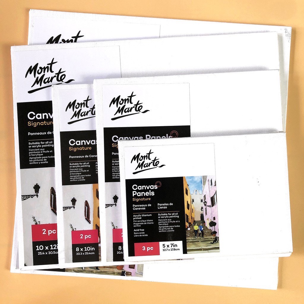 Toan vẽ ép Canvas Mont Marte (Nhiều kích cỡ)