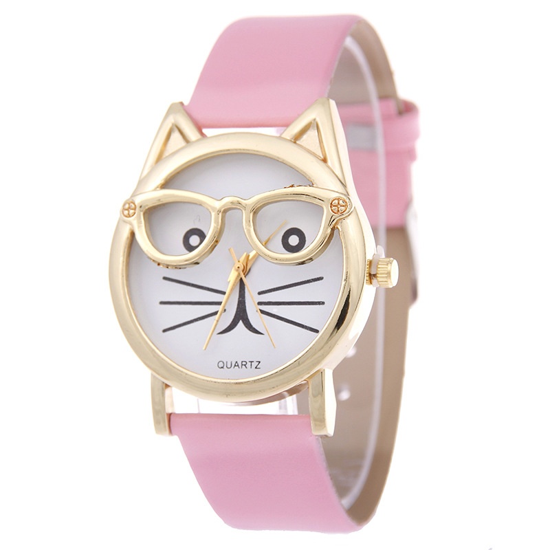 %E3%80%90Special%20offer%E3%80%91Relogio%20Feminino%202018%20Fashion%20Clock%20Cute%20Cartton%20Glasses%20Cat%20Analog%20Quartz%20Dial%20Wrist%20Ladies%20Watch%20Women's%20Watches%20Montre%20Femme%20-%20Image%207