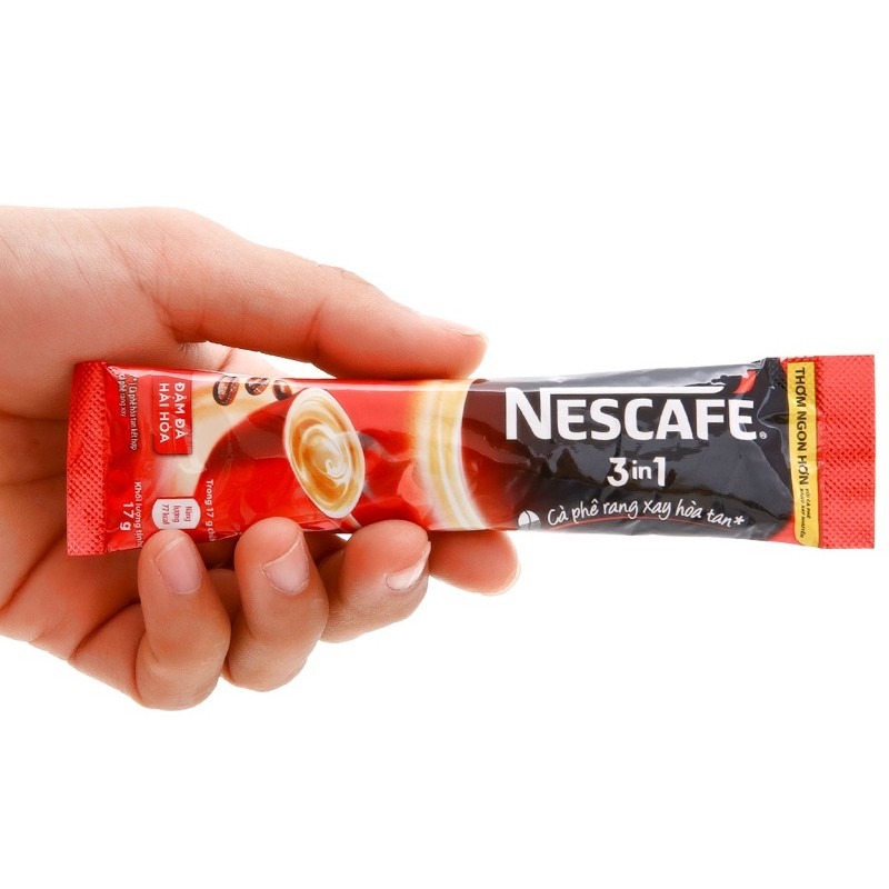 Gói lẻ_NES_Cà phê hòa tan Nescafe 3in1 sữa đá
