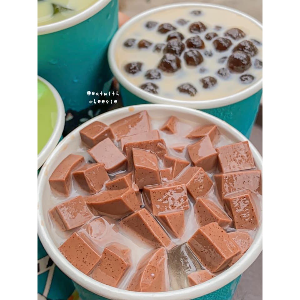 Set Làm Pudding Trứng, Dâu, Socola, Khoai Môn,matcha Bếp Chè Thái