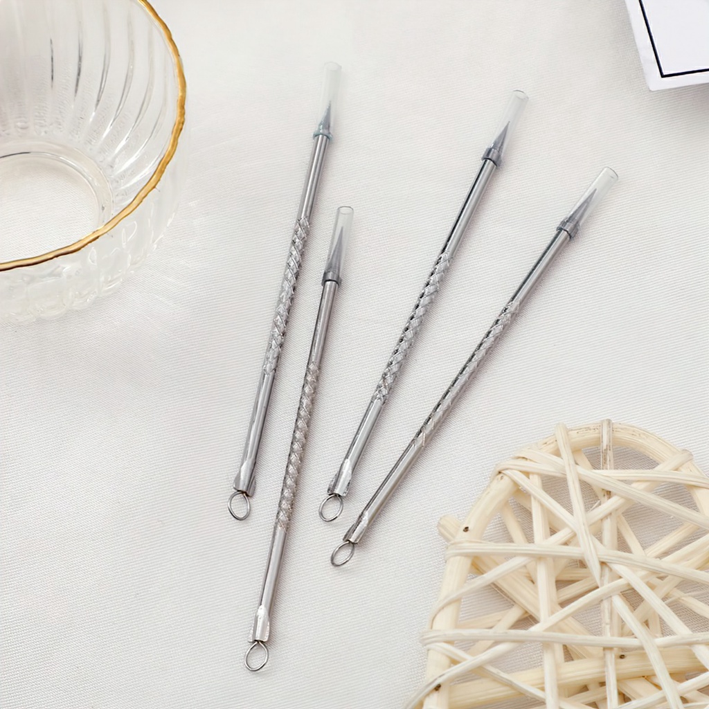 Cây Nặn Mụn 12cm 2 Đầu Que Nặn Mụn Cao Cấp